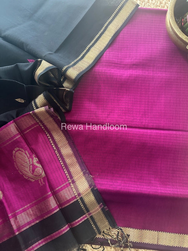 Maheshwari Motifs Top-Dupatta Set