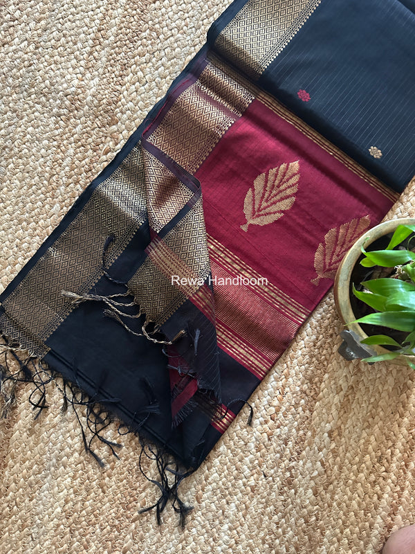 Maheshwari Butta Pallu Saree