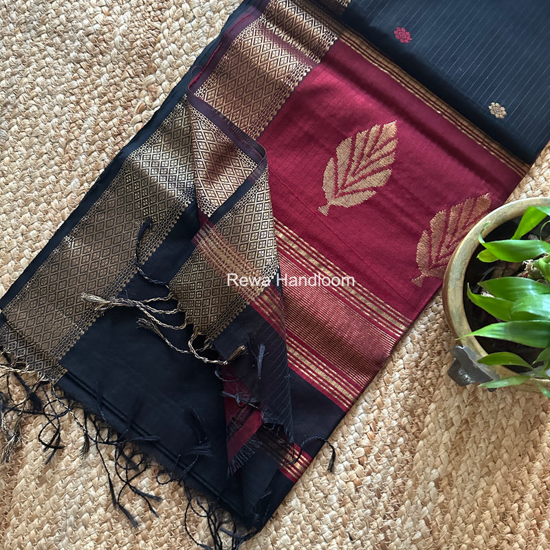 Maheshwari Butta Pallu Saree