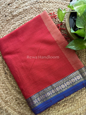 Maheshwari Garbha Reshami Silk Saree