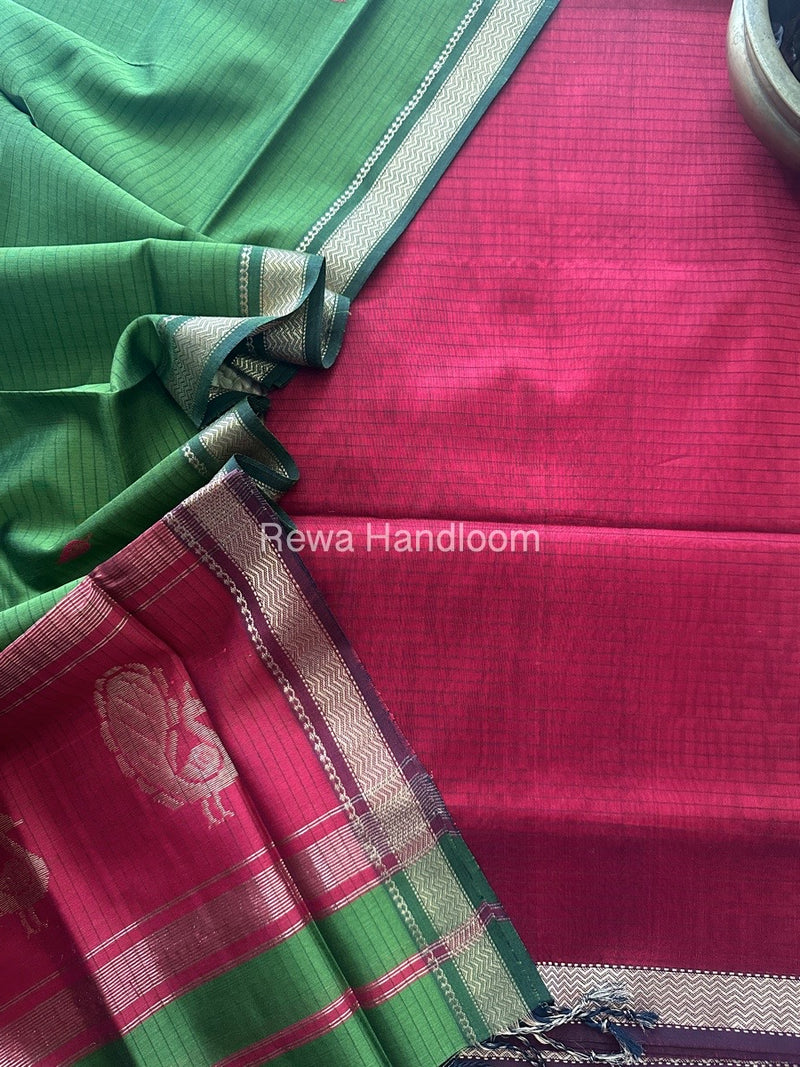 Maheshwari Motifs Top-Dupatta Set