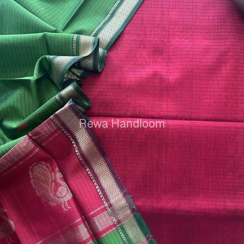 Maheshwari Motifs Top-Dupatta Set