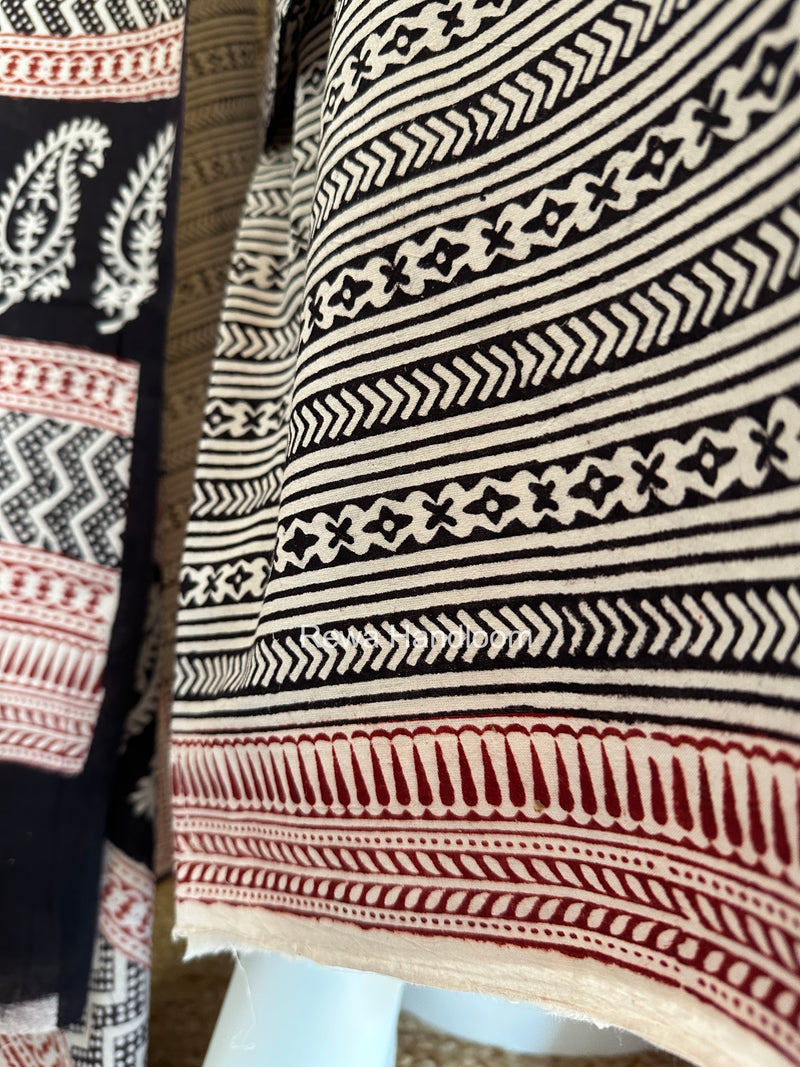 Bagh Print Cotton Suit