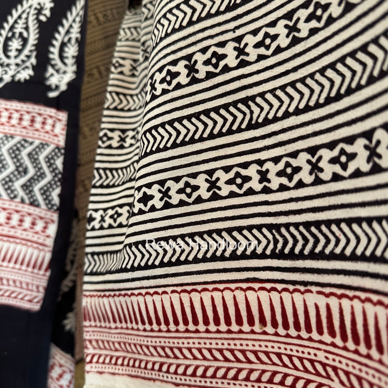 Bagh Print Cotton Suit