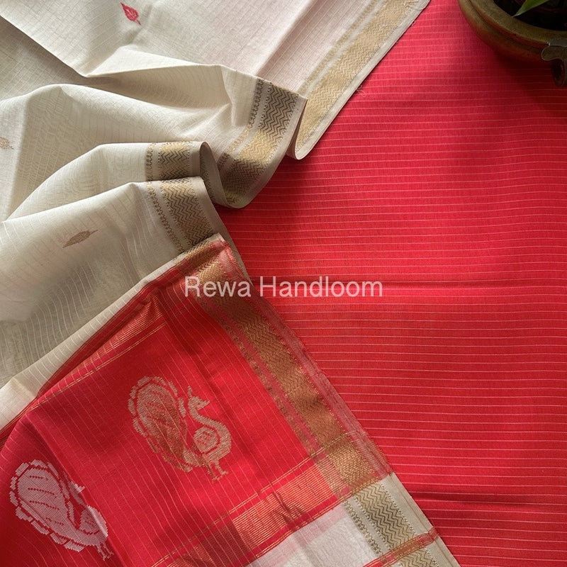 Maheshwari Motifs Top-Dupatta Set