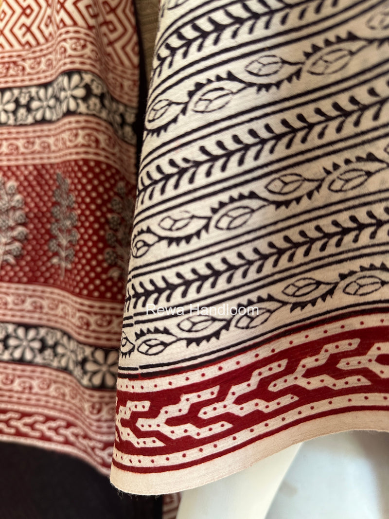 Bagh Print Cotton Suit