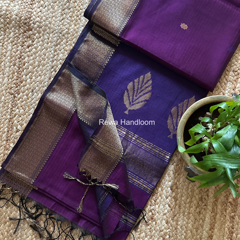 Maheshwari Butta Pallu Saree