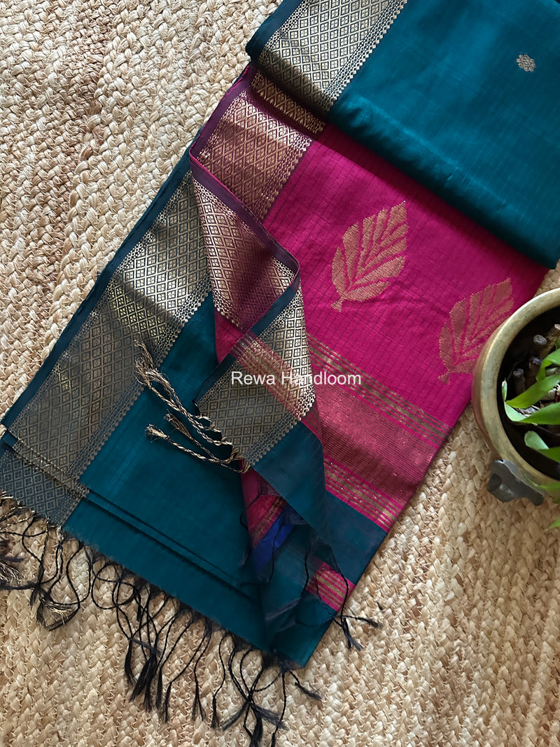 Maheshwari Butta Pallu Saree
