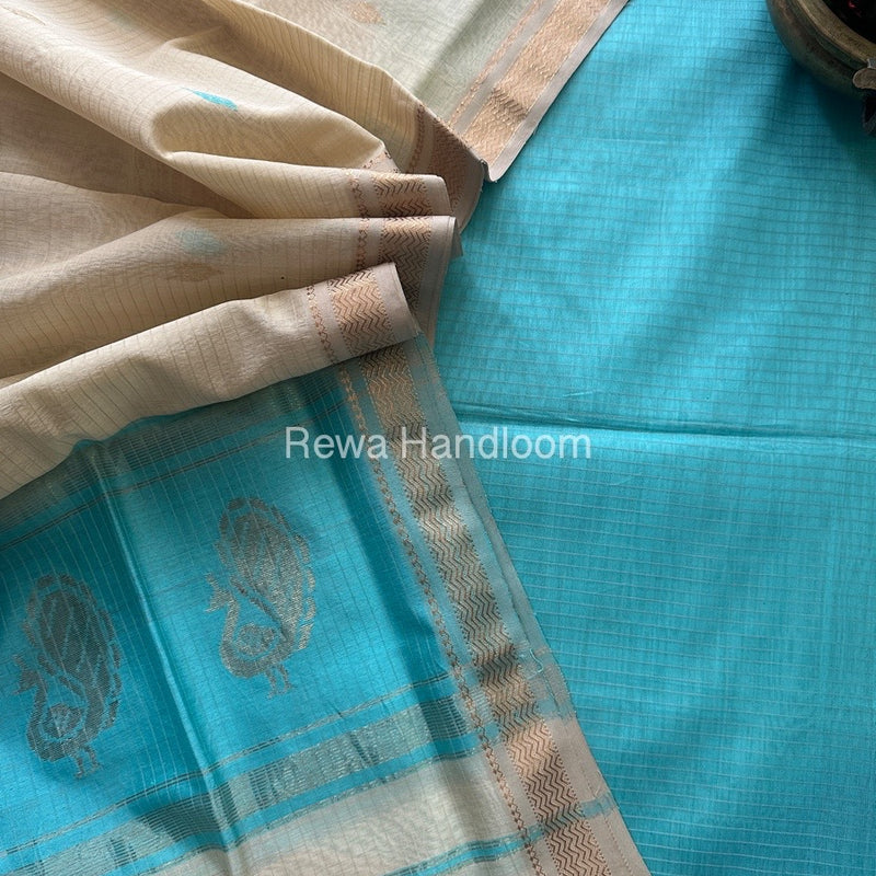 Maheshwari Motifs Top-Dupatta Set