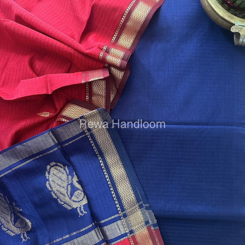 Maheshwari Motifs Top-Dupatta Set