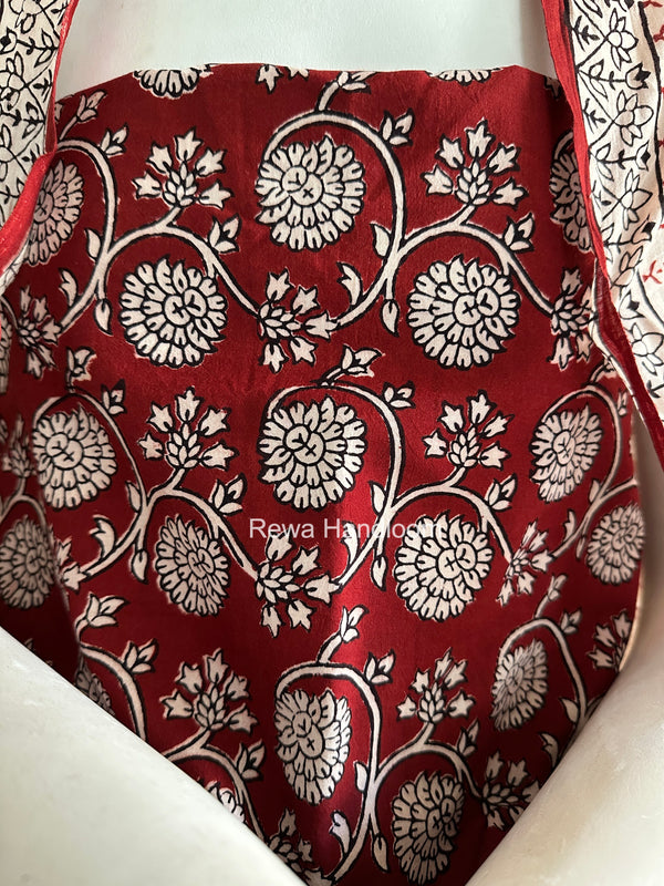 Red-White Bagh Print Cotton Suit BGCSJ0224