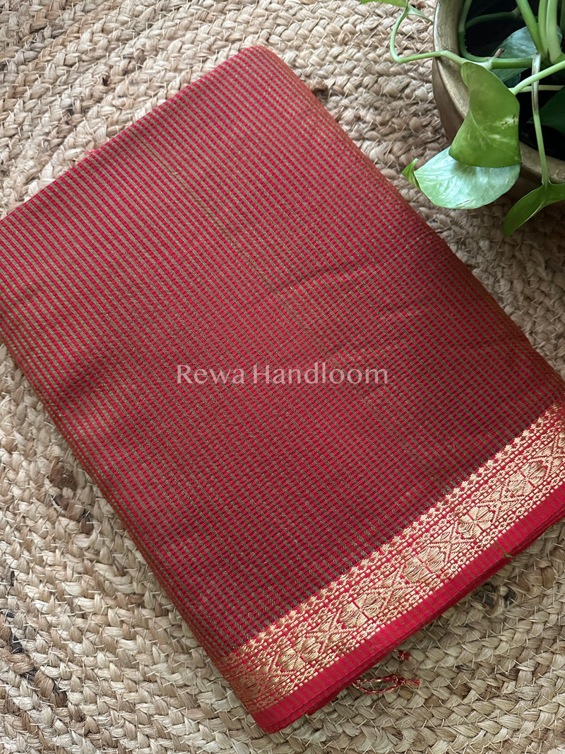 Maheshwari Garbha Reshami Silk Saree