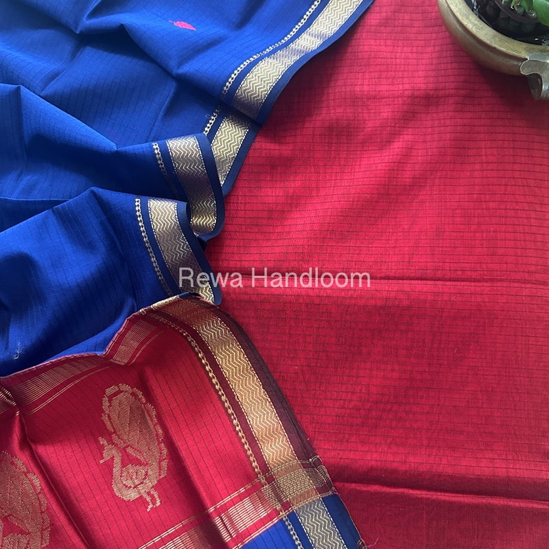 Maheshwari Motifs Top-Dupatta Set