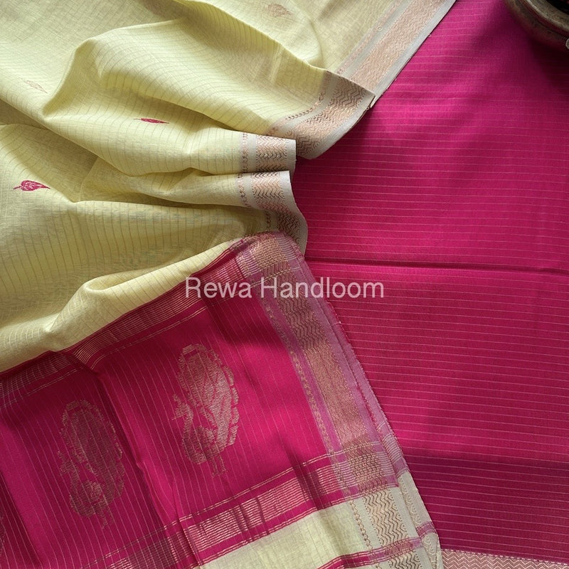 Maheshwari Motifs Top-Dupatta Suit