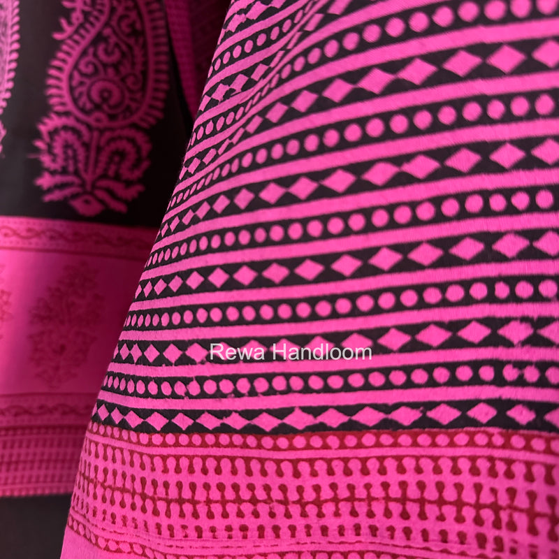Bagh Print Cotton Suit