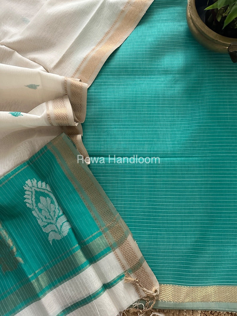 Maheshwari Motifs Top-Dupatta Set