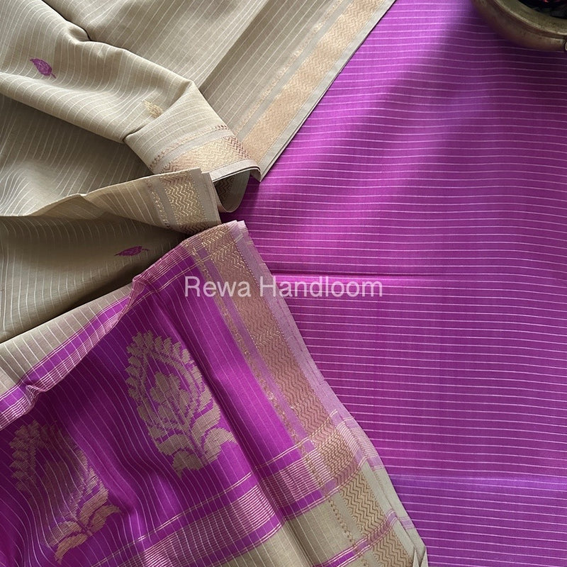 Maheshwari Motifs Top-Dupatta Set