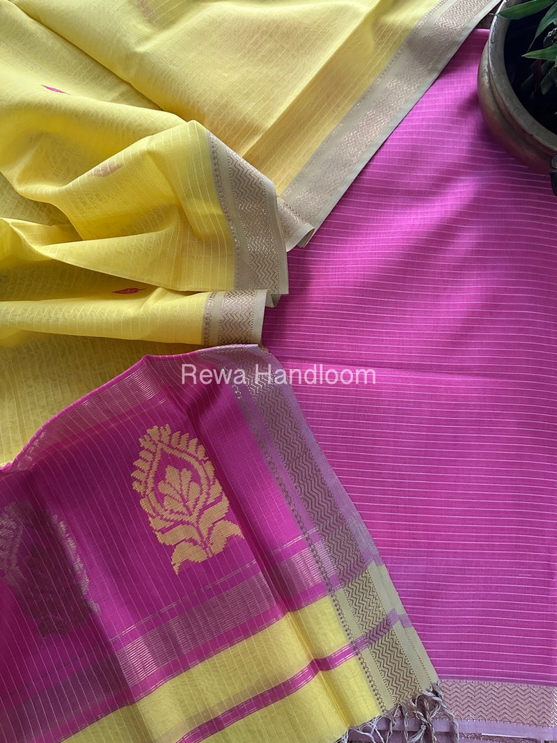 Maheshwari Motifs Top-Dupatta Set