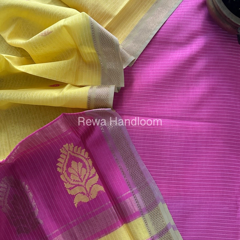 Maheshwari Motifs Top-Dupatta Set