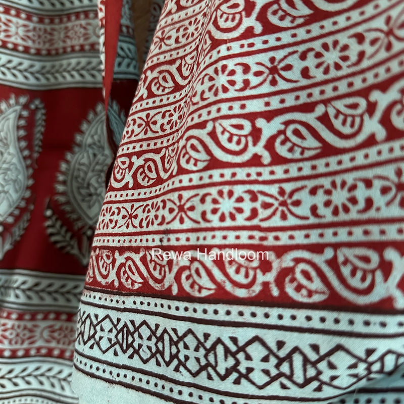Bagh Print Cotton Suit