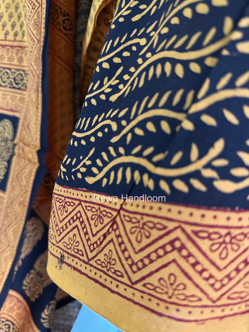 Bagh Print Cotton Suit