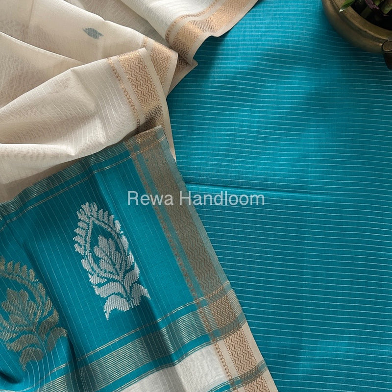 Maheshwari Motifs Top-Dupatta Set