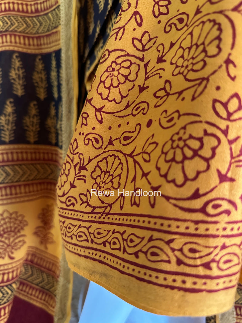 Bagh Print Cotton Suit