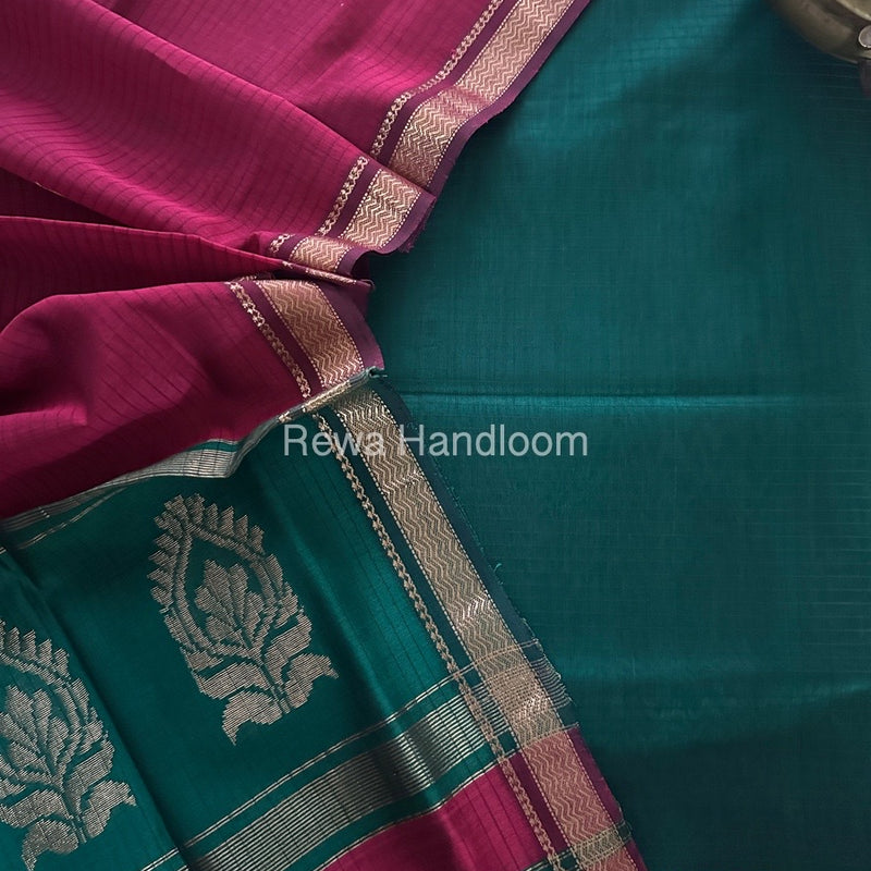 Maheshwari Motifs Top-Dupatta Set