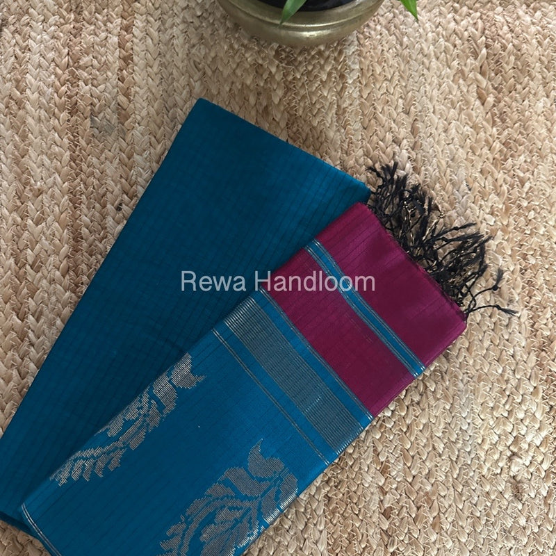 Maheshwari Top-Dupatta Set