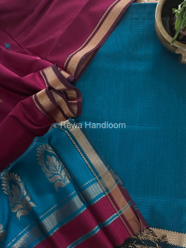 Maheshwari Motifs Top-Dupatta Set