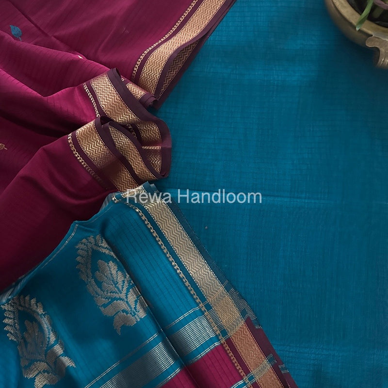 Maheshwari Motifs Top-Dupatta Set
