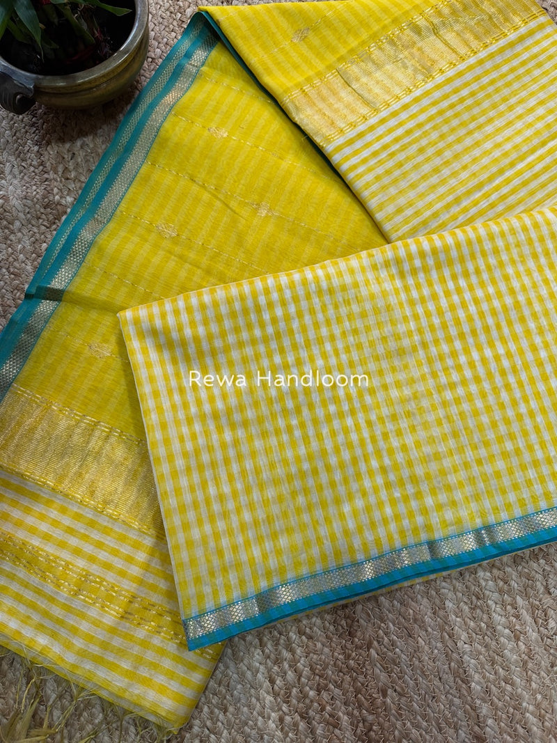 Maheshwari Checks Saree