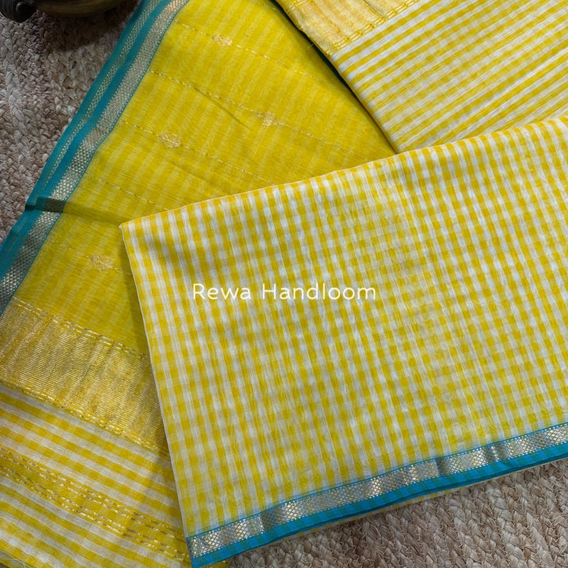 Maheshwari Checks Saree