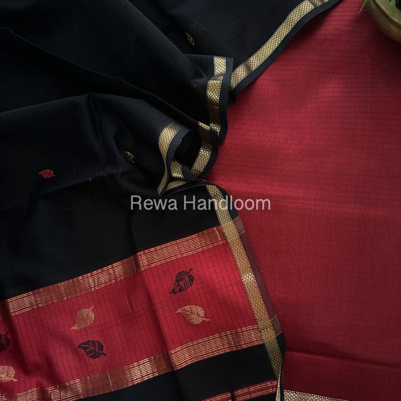 Maheshwari Motifs Top-Dupatta Set