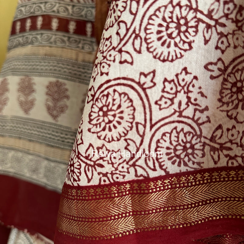Maheshwari Bagh Print Suit