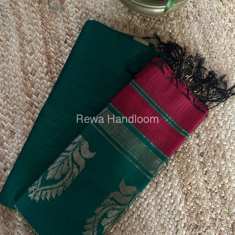 Maheshwari Top-Dupatta Set