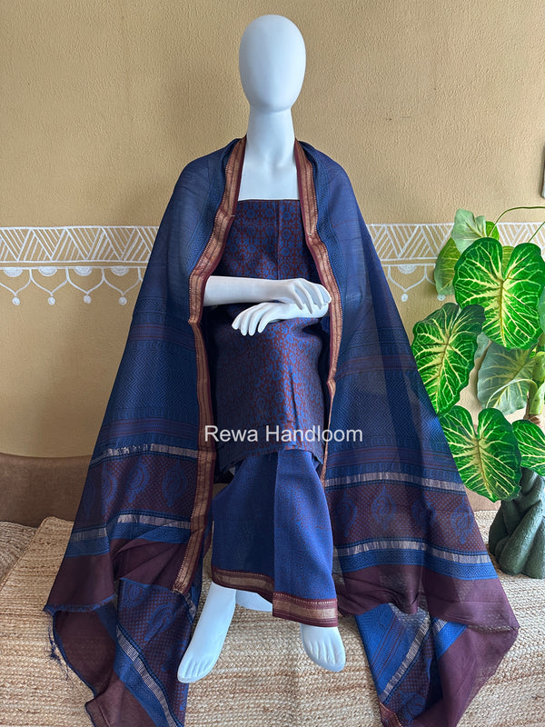 Maheshwari Bagh Print Suit