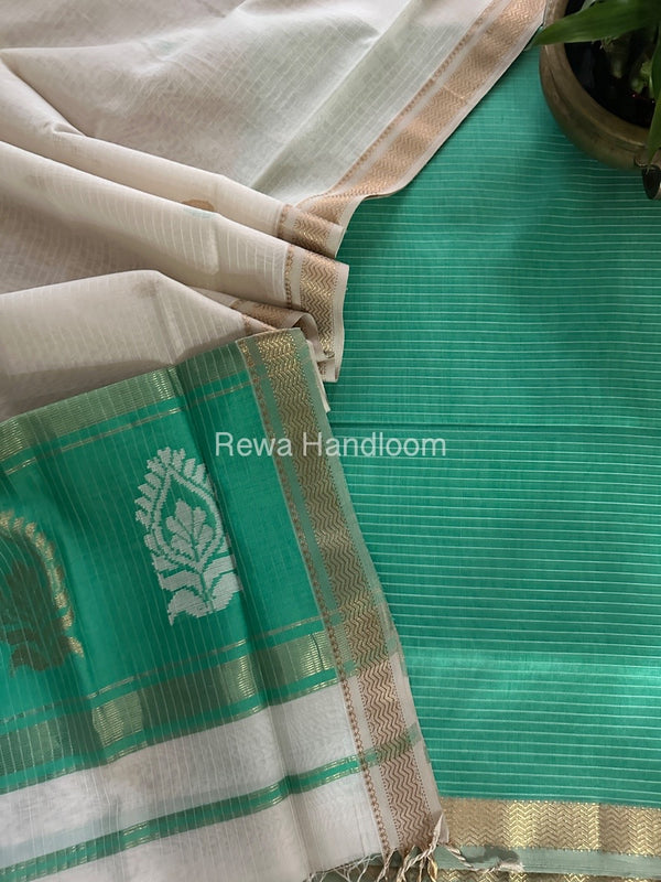 Maheshwari Motifs Top-Dupatta Set