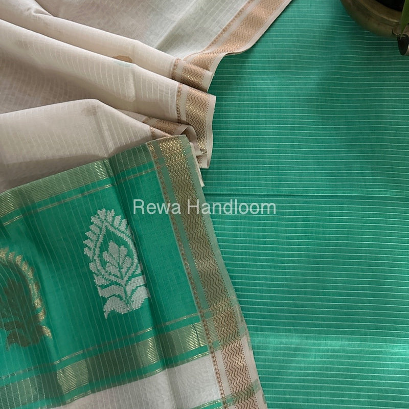 Maheshwari Motifs Top-Dupatta Set