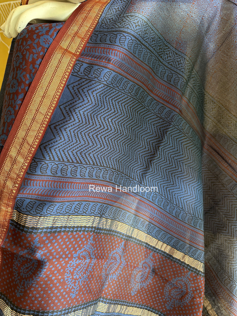 Maheshwari Bagh Print Suit