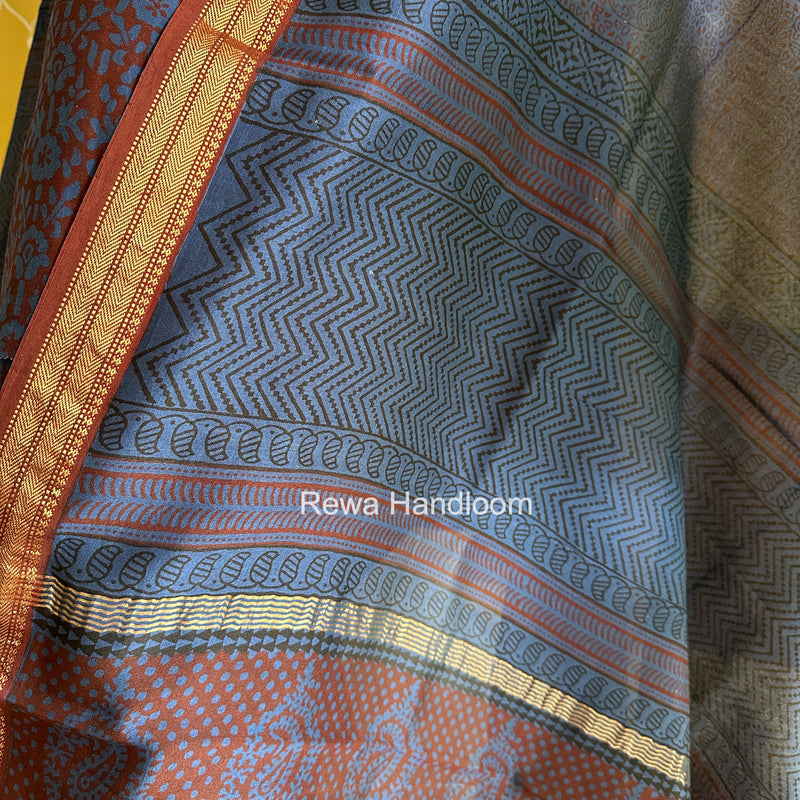 Maheshwari Bagh Print Suit