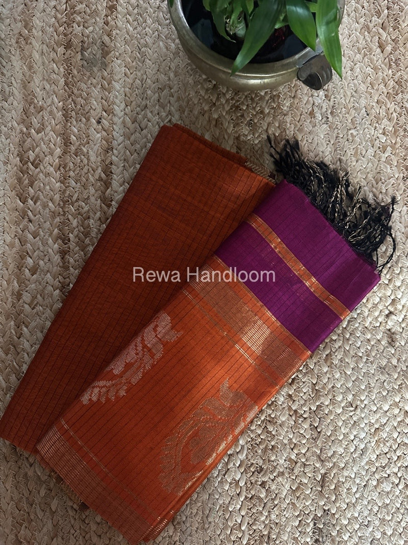 Maheshwari Top-Dupatta Set