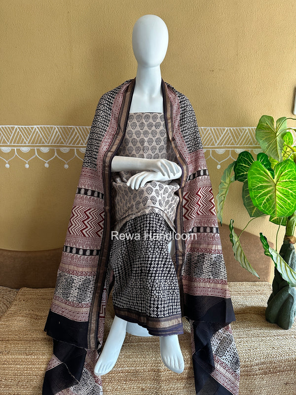 Maheshwari Bagh Print Suit