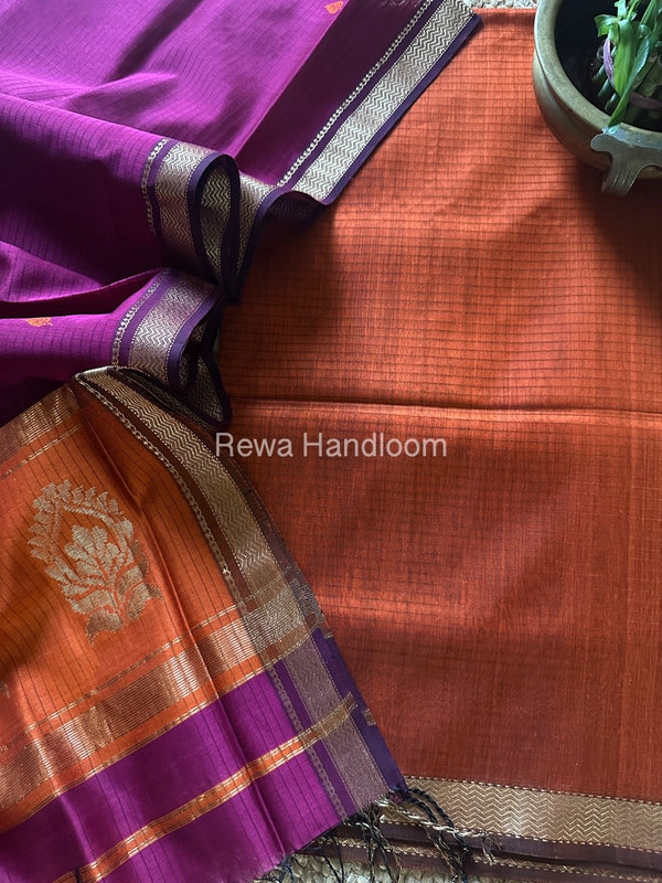 Maheshwari Motifs Top-Dupatta Set