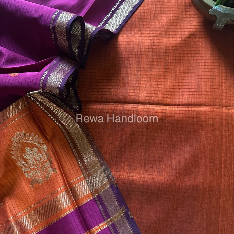 Maheshwari Motifs Top-Dupatta Set