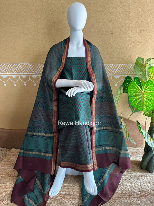 Maheshwari Bagh Print Suit 