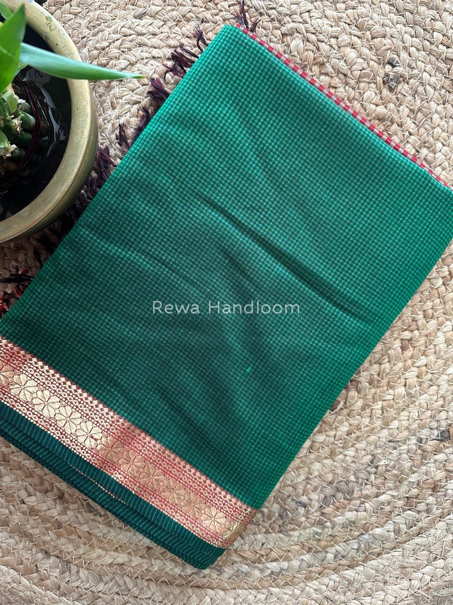 Maheshwari Garbha Reshami Silk Saree