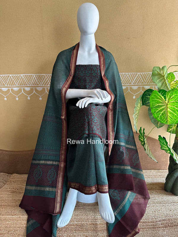 Maheshwari Bagh Print Suit