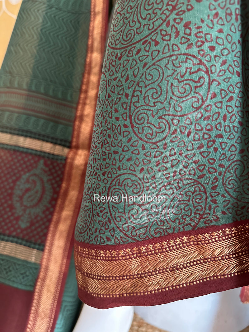Maheshwari Bagh Print Suit