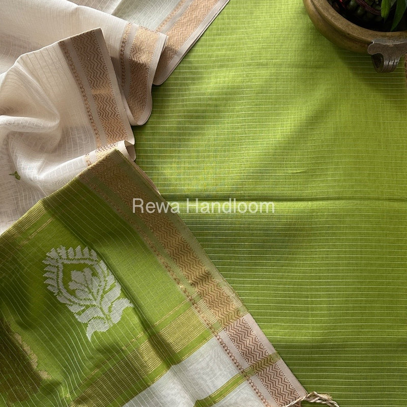 Maheshwari Motifs Top-Dupatta Set